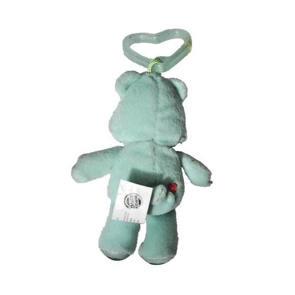 Care Bears Burger King Kids Plush Kids Meal Toy Wish Bear 2005 with Clip - Picture 3 of 3